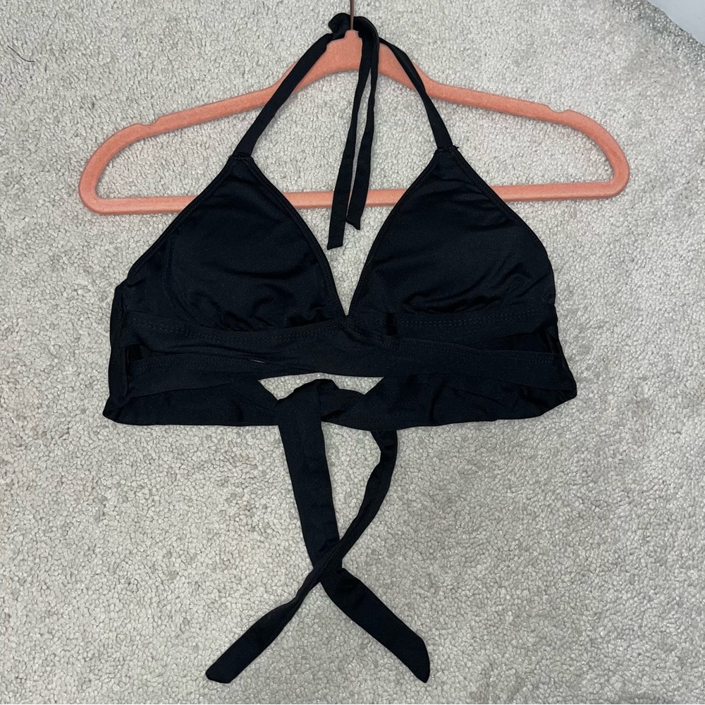 Mossimo Supply Co. Black Bikini Top